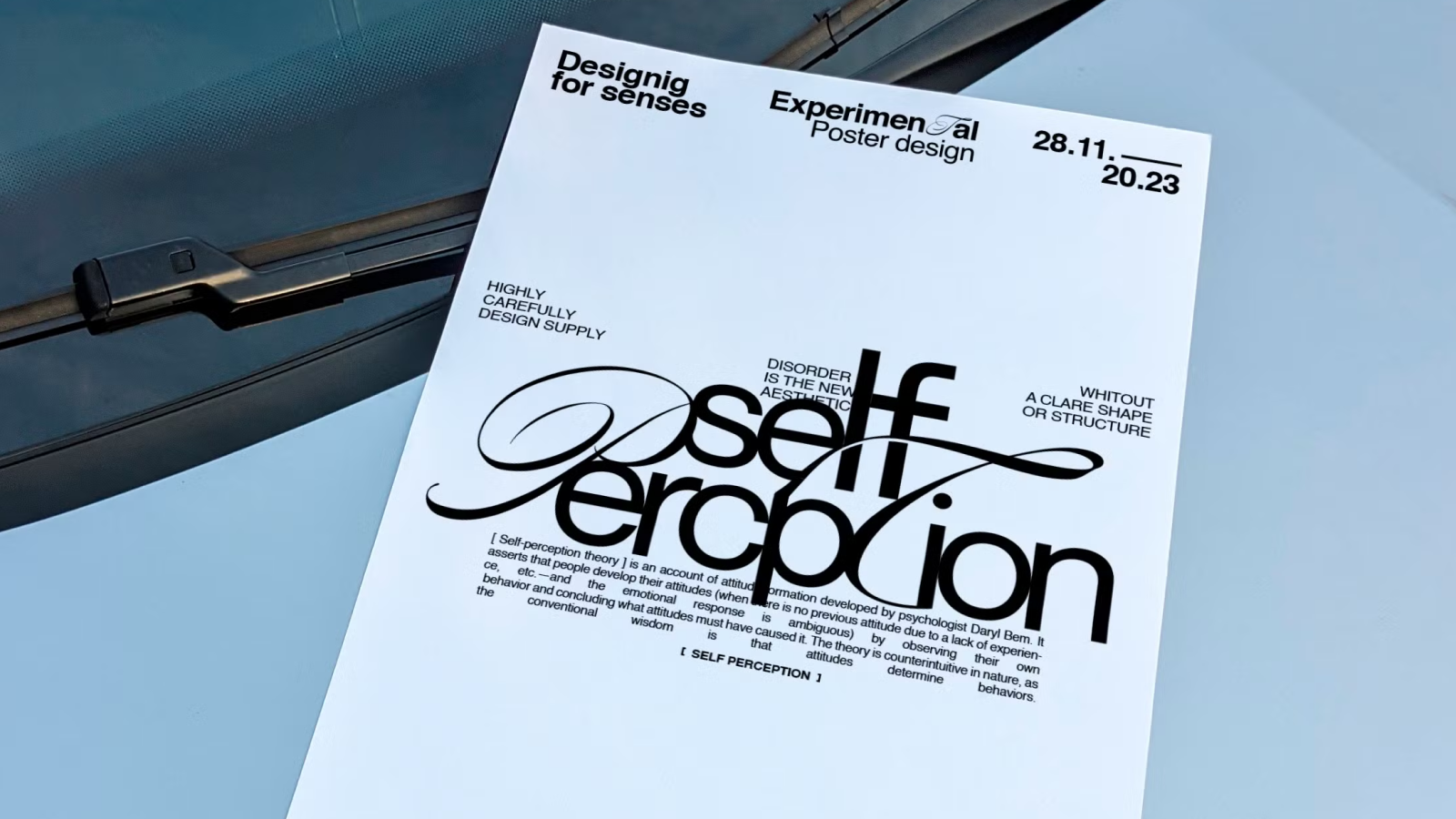 Трендовое уменьшение lineheight ниже 100% в дизайне плаката