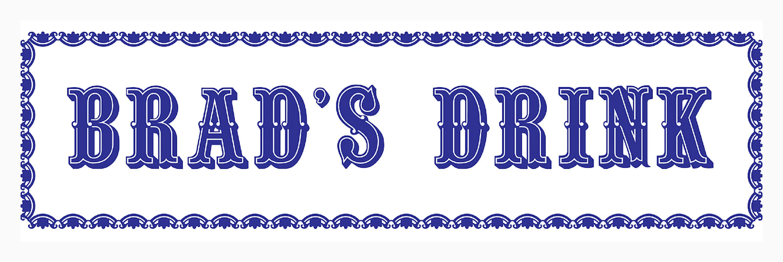 Дизайн логотипа компании Brad’s Drink