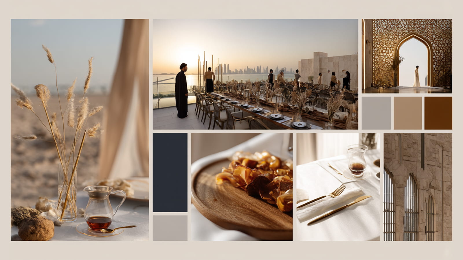 Дизайн мудборда Пример дизайна moodboard