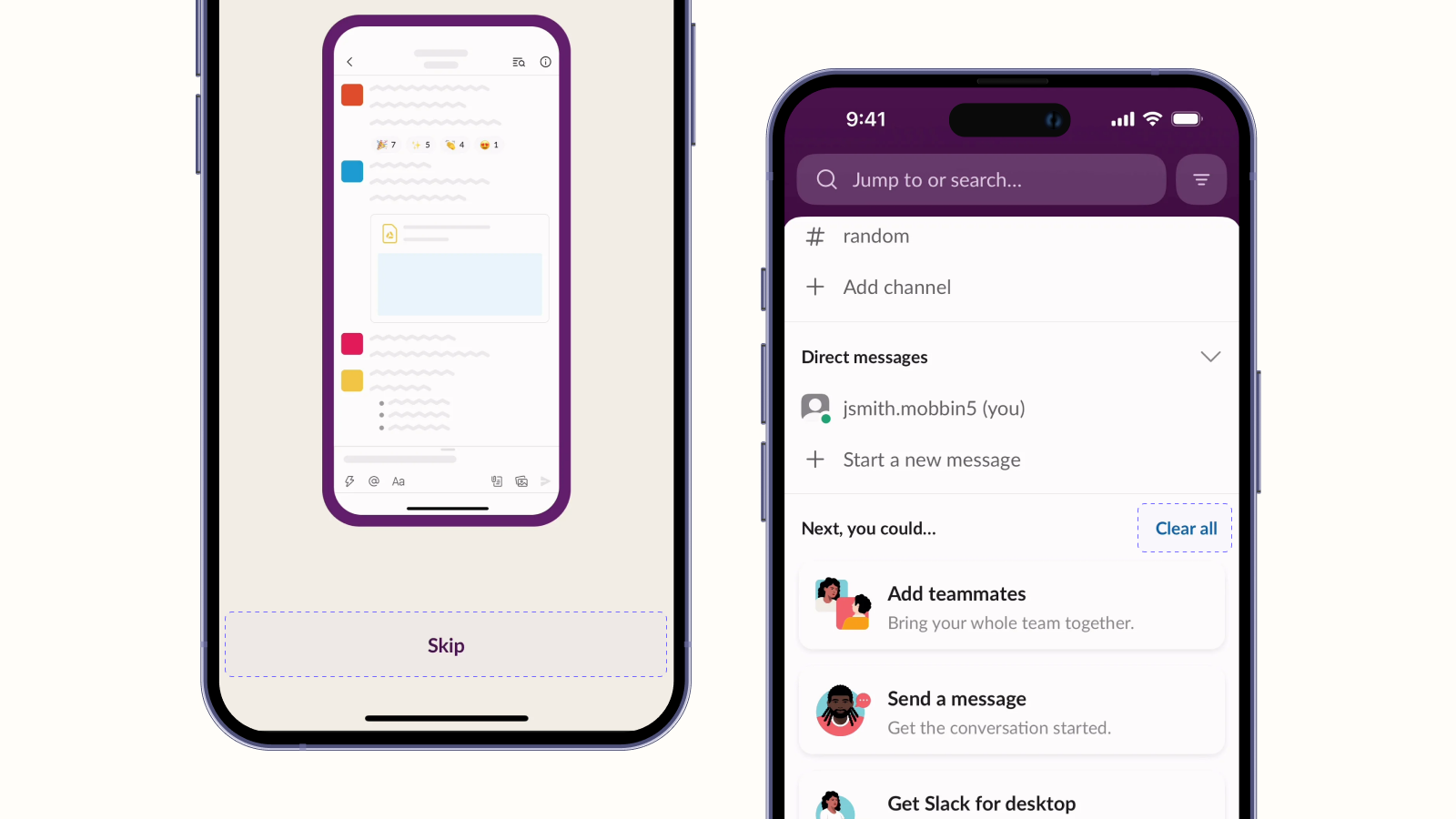 Дизайн tertiary button в интерфейсе Slack