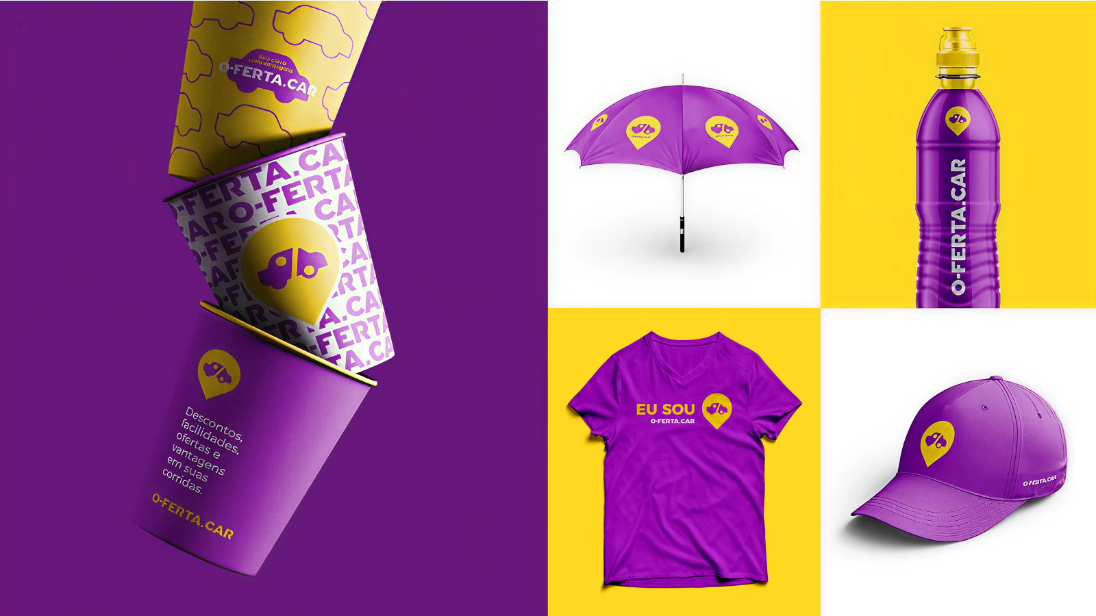 Разные мокапы с логотипом Логотип на разных мокапах