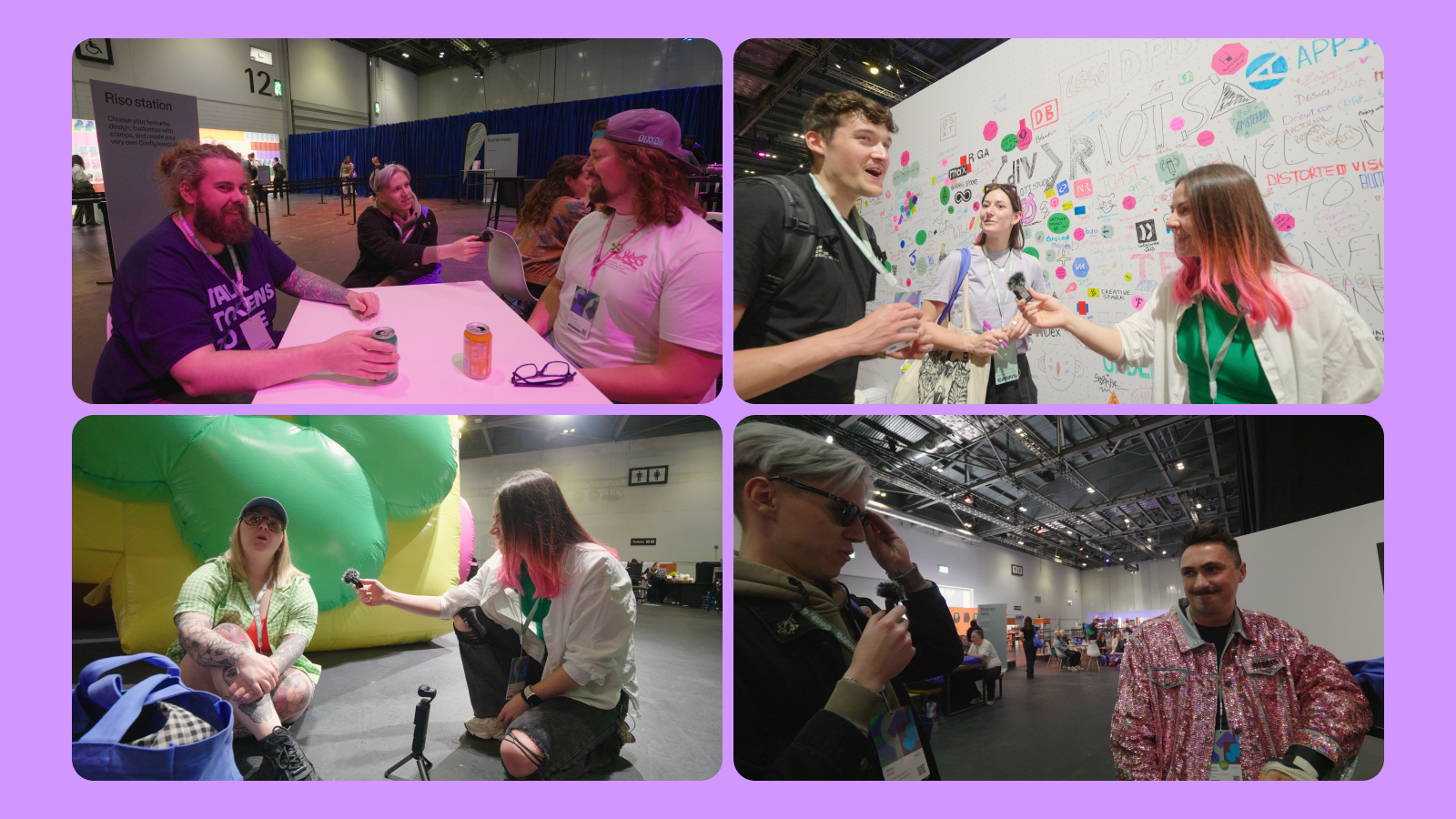 Figma Config - место для нетворкинга с другими дизайнерами Пижамная Академия берет интервью у участников конференции Figma в Лондоне