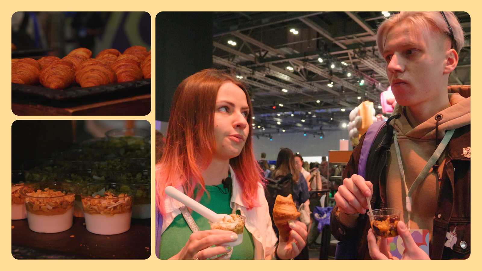 Разнообразие еды, которую получали участники конференции Figma в Лондоне Чем завтракают участники конференции Config 2025 в Лондоне