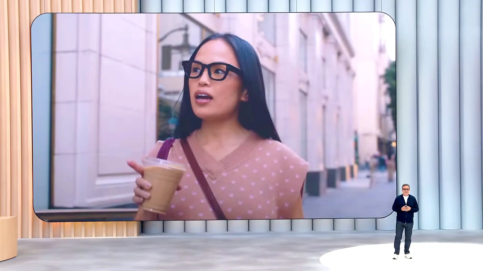 Дизайн умных очков от Google Изображение умных очков от Google с поддержкой Gemini