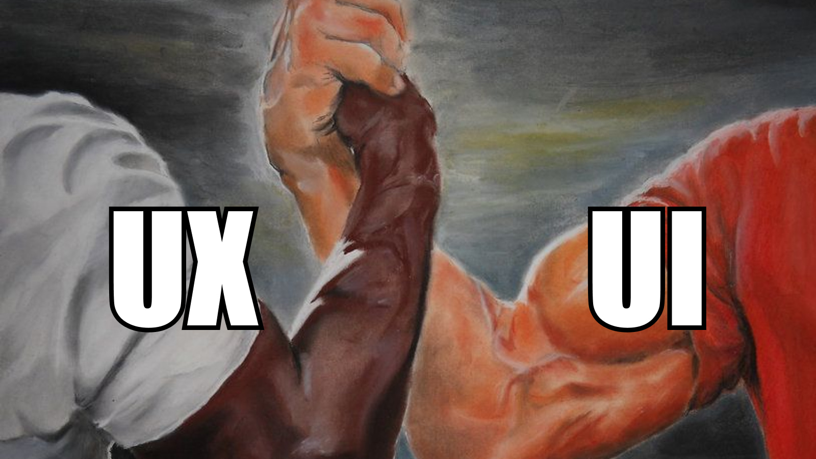 Мем: гармония UX и UI