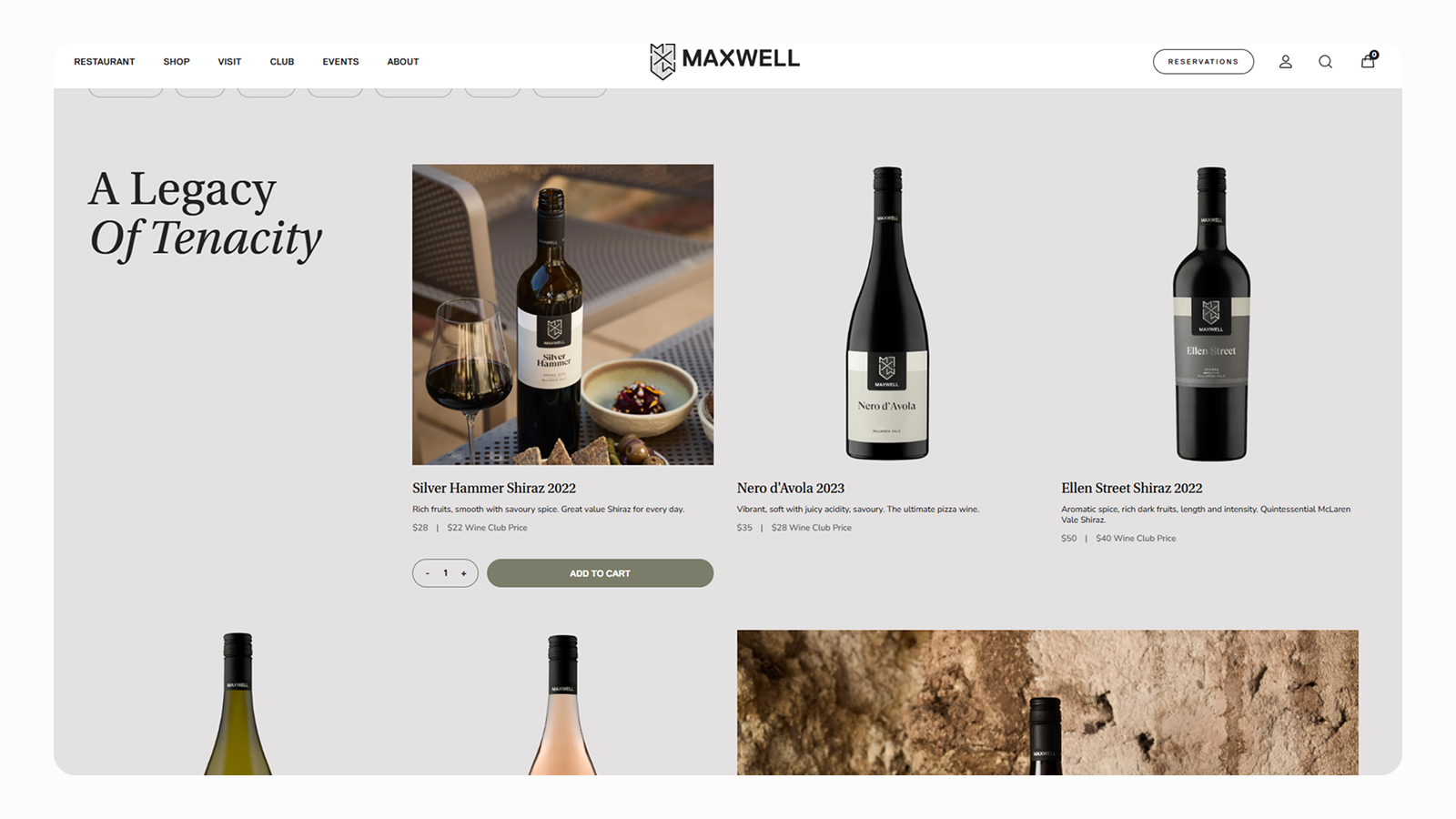 Дизайн карточек товара в интернет-магазине Maxwell UI карточек товара в каталоге интерфейса Maxwell