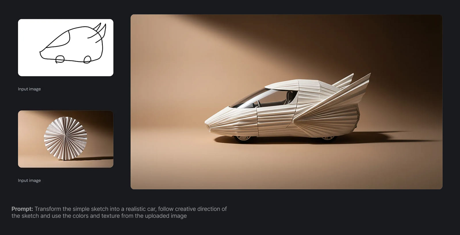 Стилизация изображения в Nano banana Pro Пример стилизации изображений в Nano banana Pro на основе наброска от руки и заданого стиля