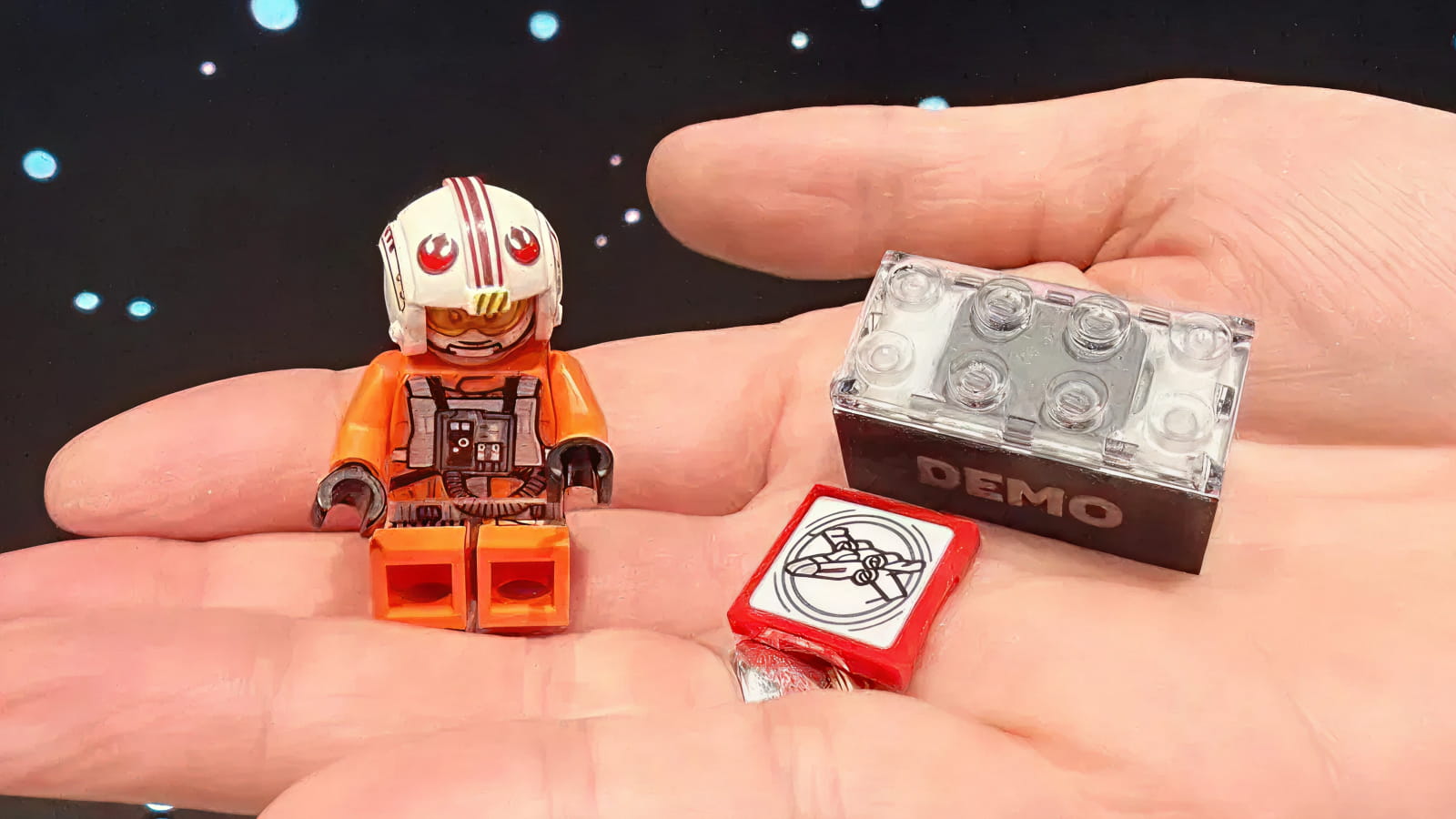 Пример дизайна Lego Smart Brick