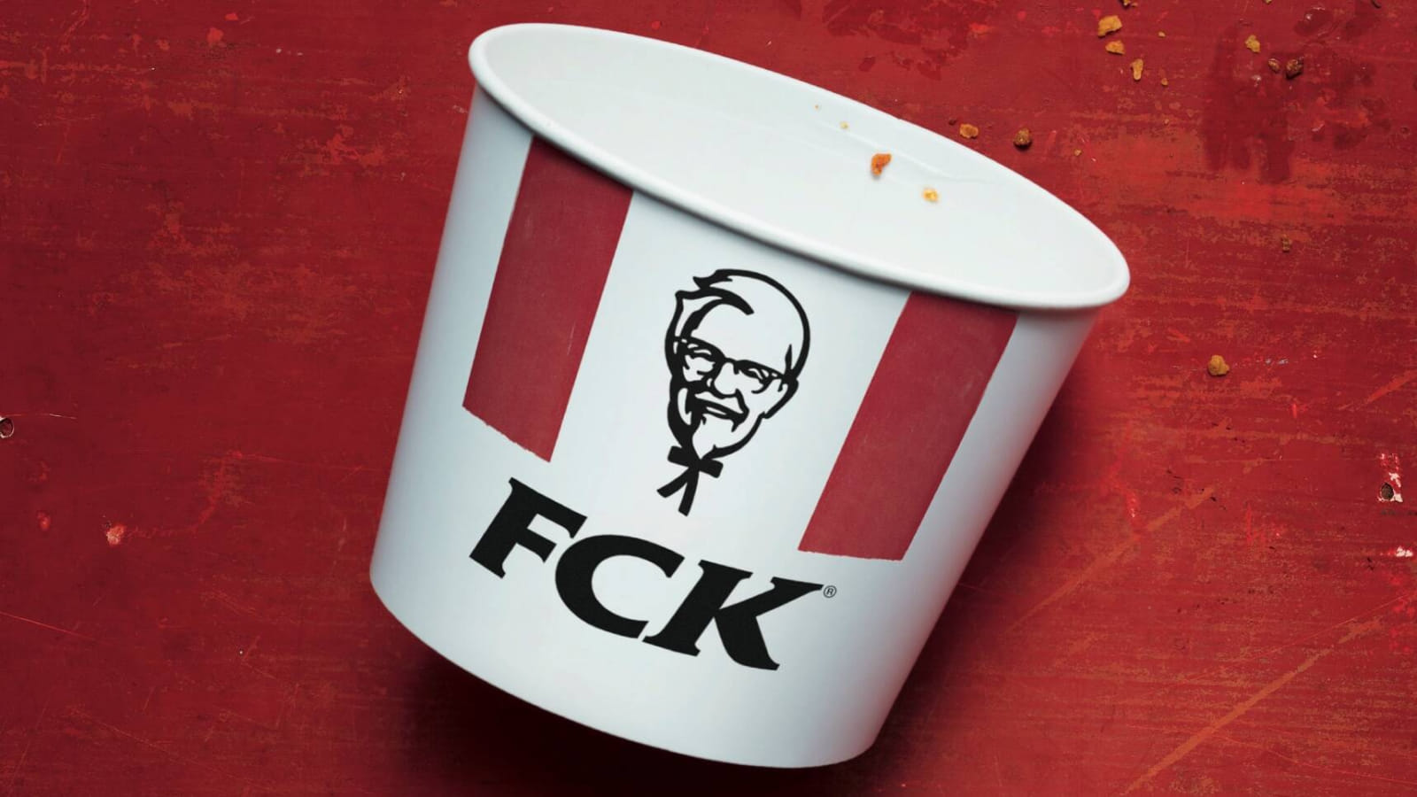Рекламная кампания "FCK" от бренда KFC Дизайн рекламной кампании "FCK" от бренда KFC