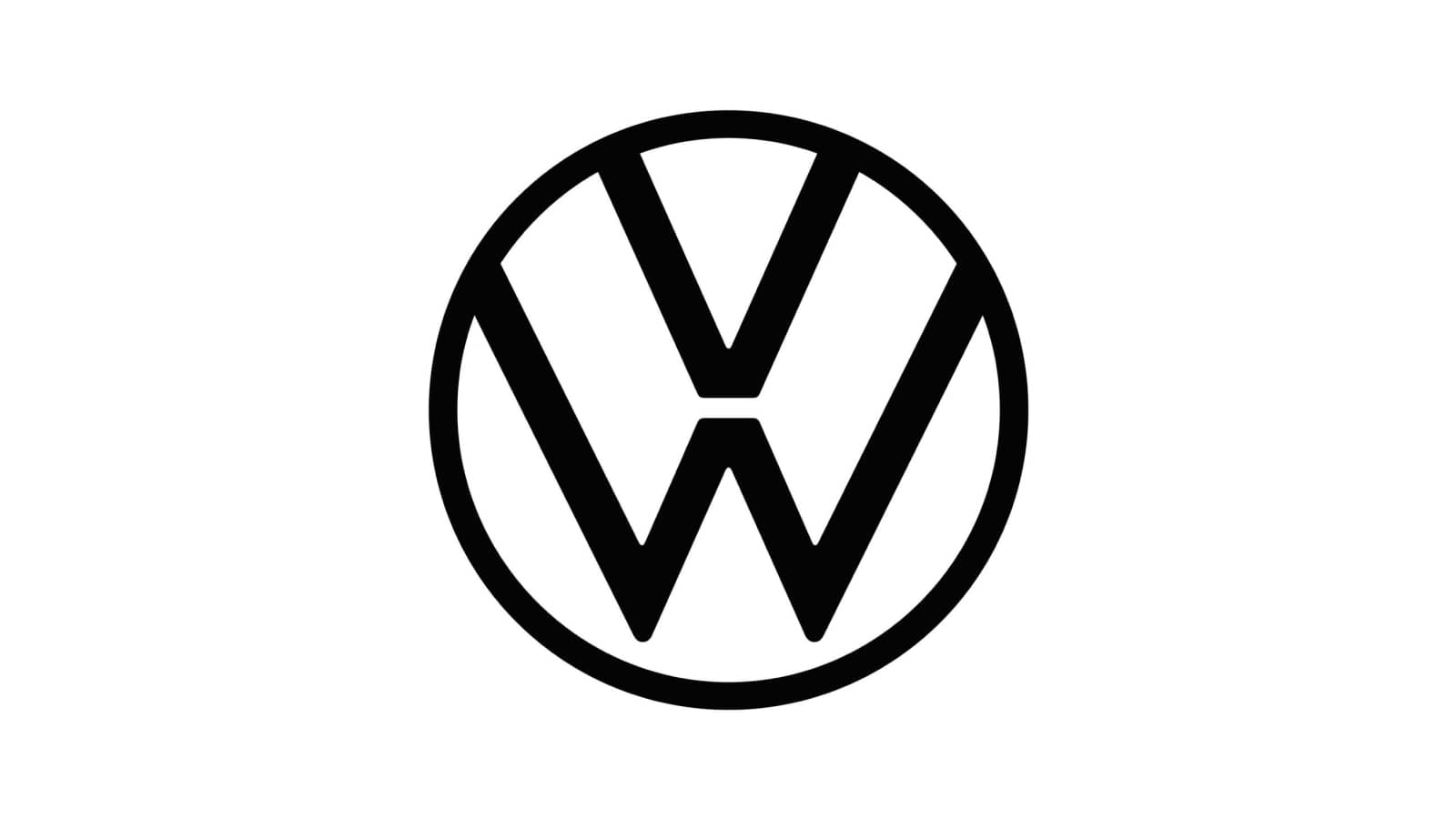 Дизайн нового логотипа Volkswagen Обновленный минималистичный логотип Volkswagen
